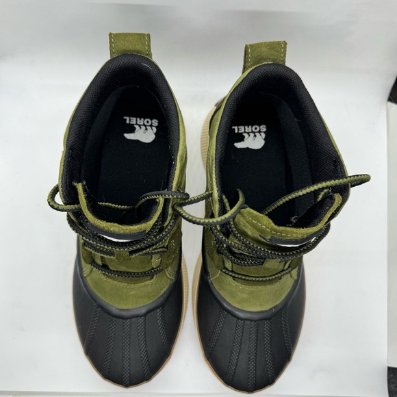 Sorel Women's Out N About IV Classic Waterproof Boots Utility Green, Black - Picture 7 of 14